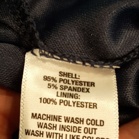 Crown & Ivy Kids Navy with Colorful Print Skort - Picture 5 of 9